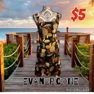$5 ADD ON ITEM/Evan Picone sleeveless dress